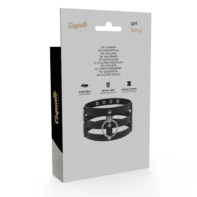 Vegan Leather Fetish Style Collar – Coquette Chic Desire