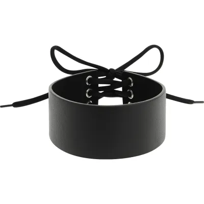 Veganes Leder Halsband – Coquette Chic Desire
