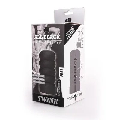Twink Masturbator – All Black