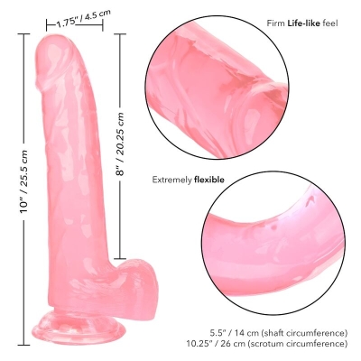 Queen Dildo Rosa 20.3cm | Calex