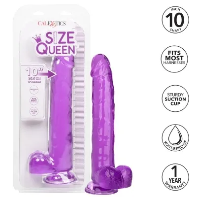 Queen Dildo Lila 25.5cm – Calex