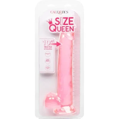 Queen Dildo Rosa 25.5cm – Calex