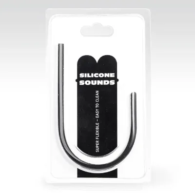 Harnröhrendilator Aus Silikon 8mm – All Black