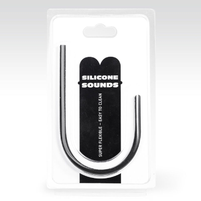 Harnröhrendilator Aus Silikon 10mm | All Black