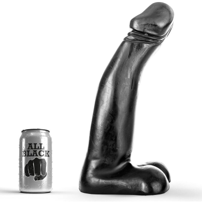 Realistischer Schwarzer Fisting Dildo 29cm | All Black
