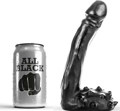 Realistischer Dildo 19cm | All Black