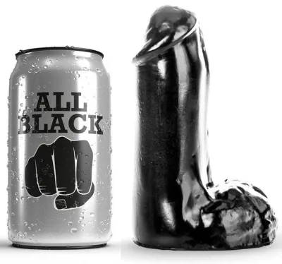 Realistischer Dildo 13cm – All Black