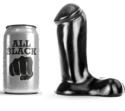 Realistischer Dildo 14cm – All Black