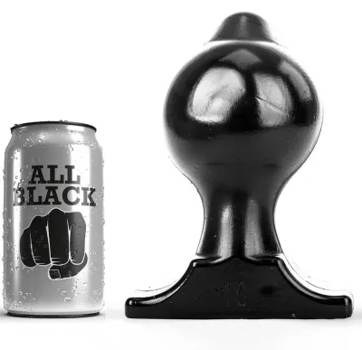 Buttplug 17,5cm 10 Breite – All Black