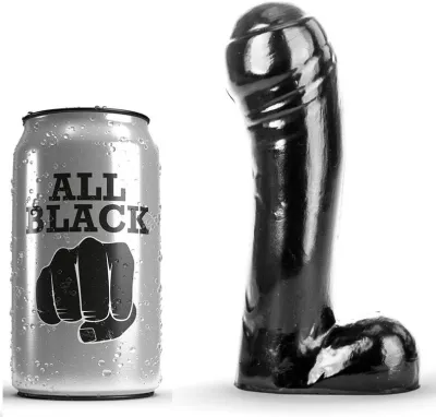 Schwarzer Dildo 15cm – All Black