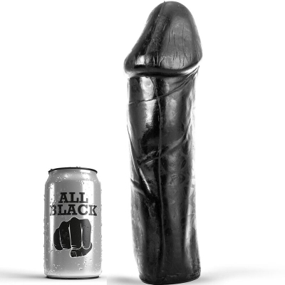 Dong 28cm Ohne Hoden | All Black