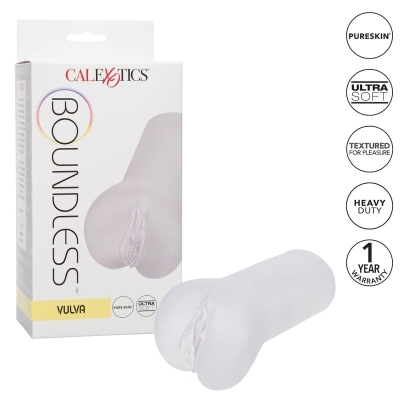 Boundless Vulva Stroker Transparent | Calex