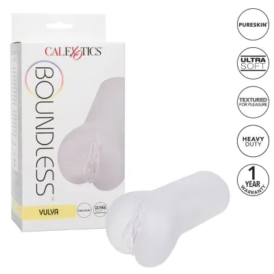 Boundless Vulva Stroker Transparent – Calex