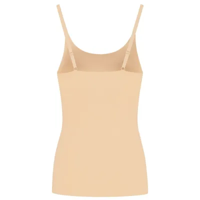 Unsichtbares T-Shirt Beige S – Bye Bra