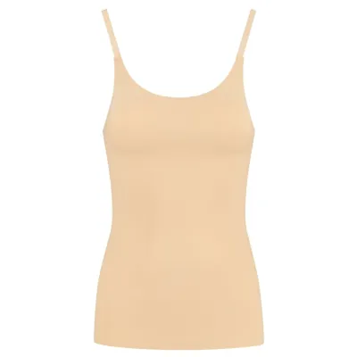 Unsichtbares T-Shirt Beige M – Bye Bra