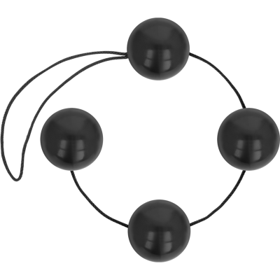 Schwarze Chinesische Analkugeln 170g | Ohmama