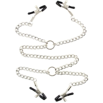 4 Nippelklemmen Mit Ketten | Ohmama