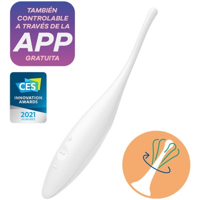 Twirling Joy Klitorisstimuliator - Weiss | Satisfyer