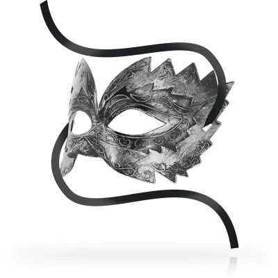 Antizaz Masks Venetian Style Silver – Ohmama