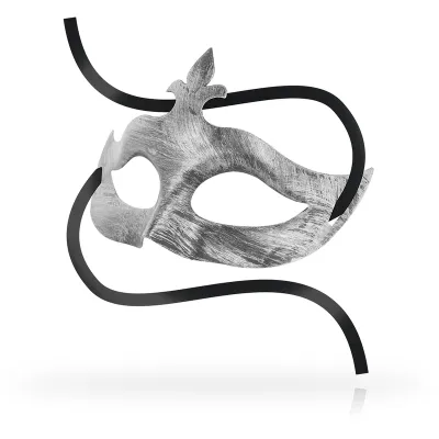 Masken Flower De Lis Silber Maske – Ohmama