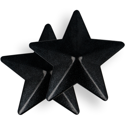 Nipplepatch Mit Schwarzen Sternen | Coquette Chic Desire nah