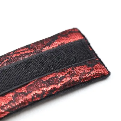 Handschellen Aus Samt Mit Nylonband – Ohmama