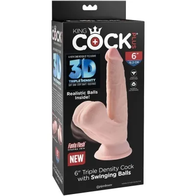 Triple Density Dildo 12,7cm – King Cock