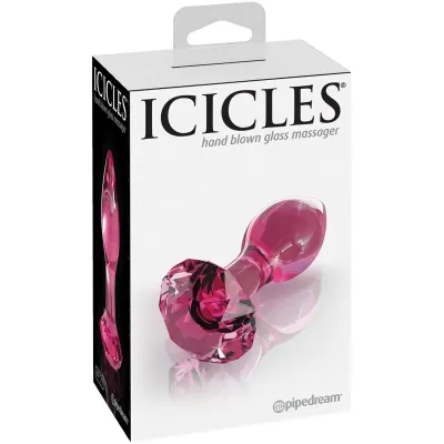 Nr. 79 Handgeblasener Glasdildo – Icicles