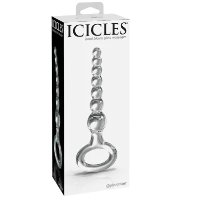 Nr. 67 Handgeblasener Glasdildo – Icicles