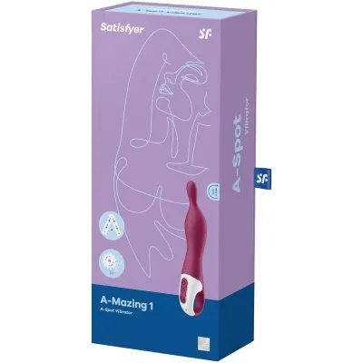 A-Mazing 1 A-Spot Vibrator Berry | Satisfyer