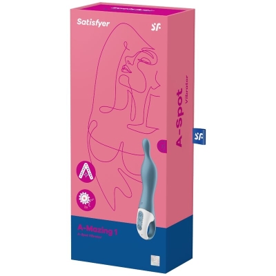 A-Mazing 1 A-Spot Vibrator Blau | Satisfyer