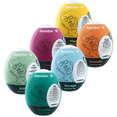Masturbator Eier der Eggcited-Serie - 6 Stk. | Satisfyer