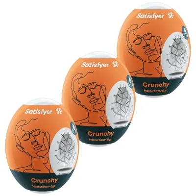 3 Masturbator Eier - Knusprig – Satisfyer