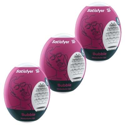 3 Masturbator Eier der Eggcited Serie - Bubble | Satisfyer