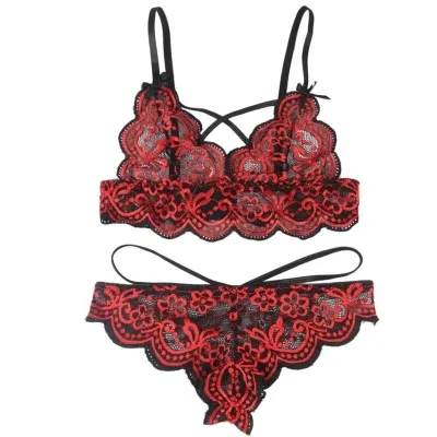 2 Tlg. Set Spitzenoberteil Und Slip L/Xl – Subblime