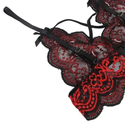2 Tlg. Set Spitzenoberteil Und Slip L/Xl – Subblime