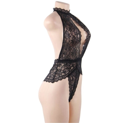 Teddy - Spitzen-Teddy Mit Offenen Cup L/XL | Subblime