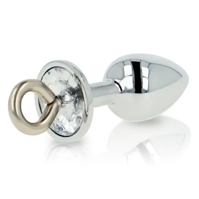 Fetish Metall Buttplug Mit Ring – Ohmama