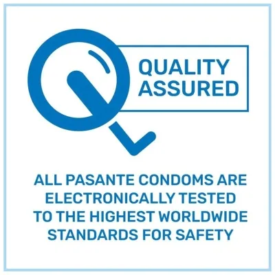 Natural condoms, pouches 144 pcs. – Pasante