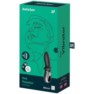 Hot Analvibrator App Black | Satisfyer