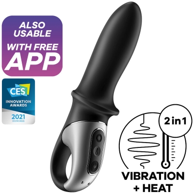 Hot Analvibrator App Black | Satisfyer