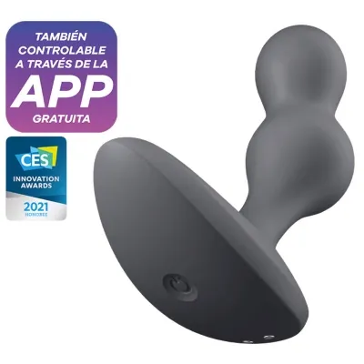 Deep Diver Vibrating Plug App Grey – Satisfyer