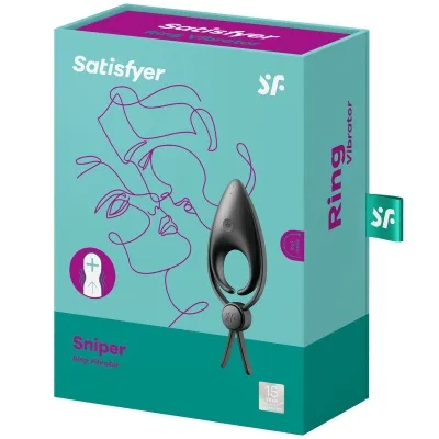 Sniper Ring Vibrator Schwarz – Satisfyer