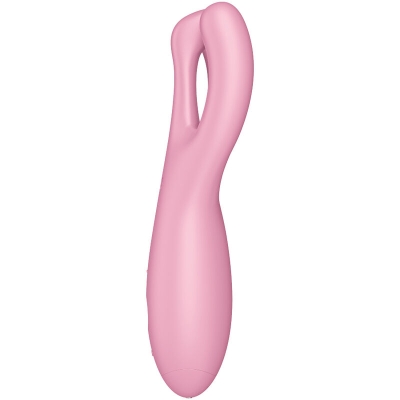 Threesome 4 Vibrator App Pink | Satisfyer
