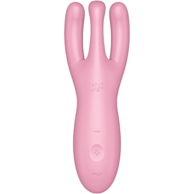 Threesome 4 Vibrator App Pink | Satisfyer