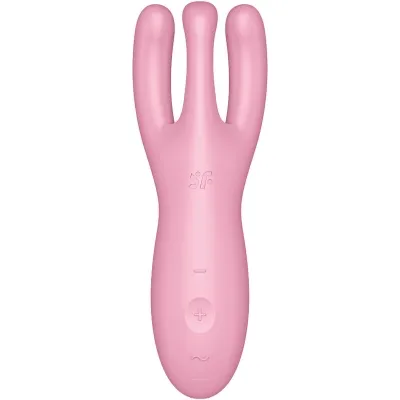 Threesome 4 Vibrator App Pink | Satisfyer
