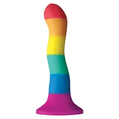 LGBTQQ Wave Dildo 17cm – Pride