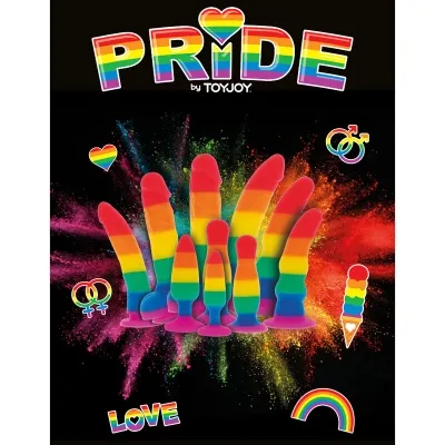 Lgbtqq Flaggendildo 15cm – Pride