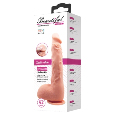 Jason Realistischer Dildo Fleischfarben 24cm | Baile