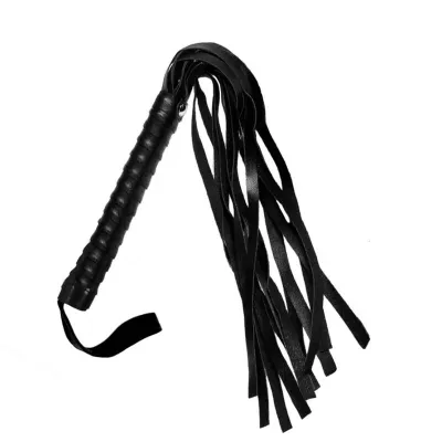 Schwarze Bondage Peitsche – Bdsm Kollektion